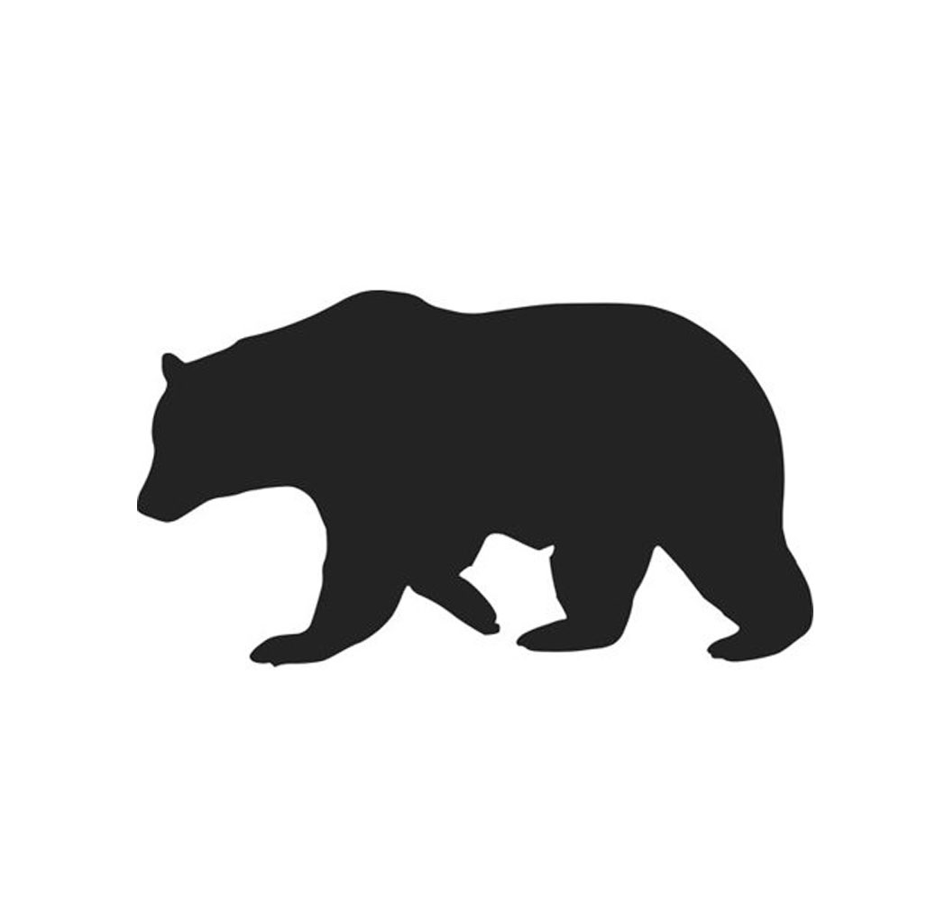 Bear Stencil Free Images