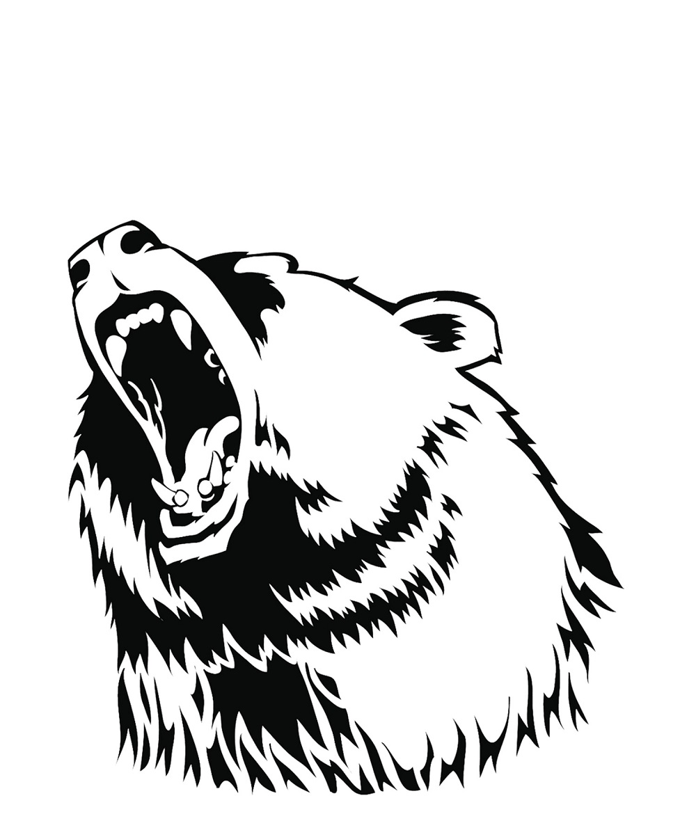 Cool Bear Stencil