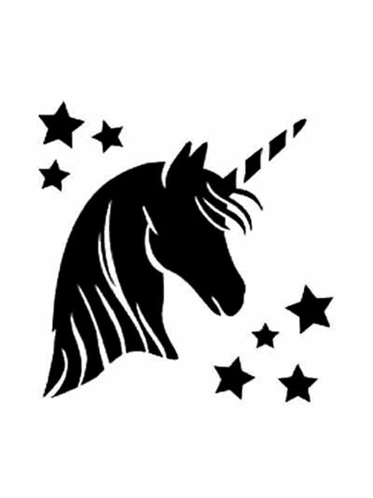 Unicorn Stencil Images