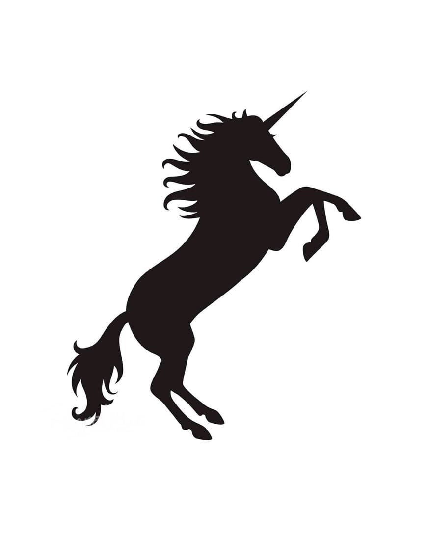 Unicorn Stencil Photo